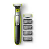 Rasuradora Philips Oneblade Qp2520/30 Verde Lima Y Gris Oscuro 100v/240v