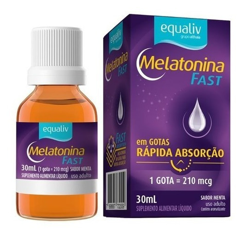 Melatonina Fast 210mcg/gota (30ml) - Melatonina Para Dormir