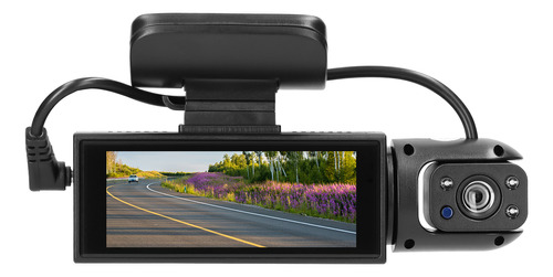 Cámara Coche Grabadora Video Dual Lente Auto Dash Cam Visión