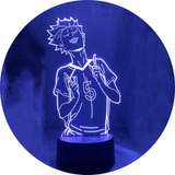 Lampara Led Acrilico Anime Haikyuu Tendou Satori Luz