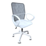 Sillón Ergonomico Ejecutivo Oficina Basculante Vice White