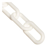 Cadena Plastica Eslabonada Blanca X 10 Mts 