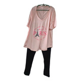 Conjunto-pijama De Remera Spum+ Pantalón Modal T10 A 14