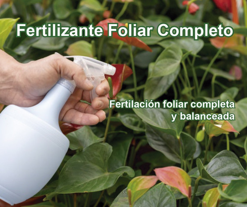 Fertilizante Foliar Concentrado Por 15 Ml (rinde 12 Litros)