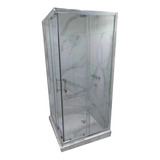 Box Ducha Cabina 100x100 Cm Transparente Vidrio 6mm Templado