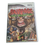 Rampage Total Destruction  Wii Fisico
