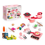 Set Ollas De Camping Con Luces Y Sonido Cocina Juguete