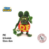 Rat Fink Big Daddy Pvc 12cm Boneco Articulado Action Figure