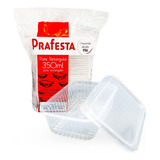 Pote Descartável 350ml Freezer Microondas Marmita - 24 Un.