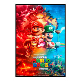 Cuadro Premium Poster 33x48cm New Super Mario Bros
