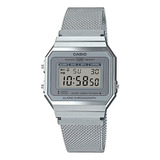 Relógio Casio Feminino Vintage Prata A700wm-7adf