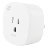 Tomacorriente Sencillo Cube Vta+ Smart Home Color Blanco