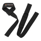 Tirantes Soportes Pesas Barras Gimnasio Strap Negras Usa