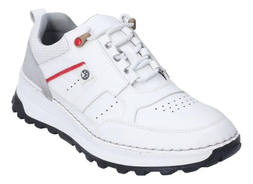 Tenis Caballero 8005 Gap Blanco Hechos A Mano Lobo Solo
