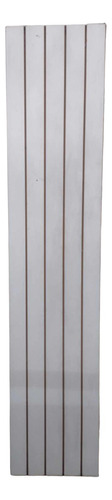 Panel Ranurado Blanco 49,5 Cm De Alto X 2,40 De Ancho Usado 