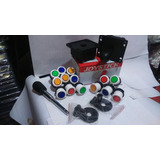 Kit Arcade (2 Palancas Joystick Y 14 Botones Cristal)