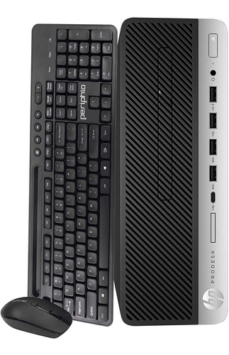 Hp Prodesk 600 G3 Pc Desktop Computer, Intel I5-7500 3.4 Ghz