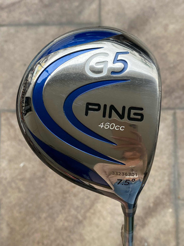 Ping G5 460cc 7.5° Driver / Aldila Nv 65 Stiff