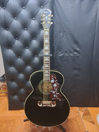 Guitarra Acustica EpiPhone Jumbo Con Estuche Rigido