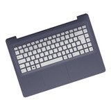 Carcaça Cover C Com Teclado Vaio C14 Vjc141f11x-b0111l Azul