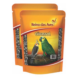 Kit 2un Girassol 500g - Reino Das Aves