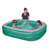 Piscina Inflable 201x150x51cm Paredes Extragruesas2 Anillos 
