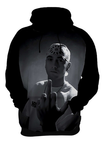 Blusa De Frio Personalizada Cantor Rapper, Eminem Hd 03