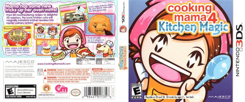 Cooking Mama 4 Kitchen Magic 3ds Nuevo Sellado