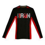 Remera Training Manga Larga 2 Diseños Iron - Victory Genetic