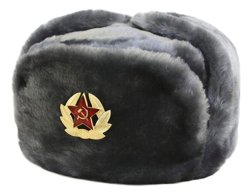 Siberhat Gorro Fuerza Aérea Del Ejército Soviético Ruso Fur