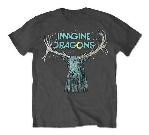 Playera O Camiseta Imagine Dragons Arte Colores Todas Tallas