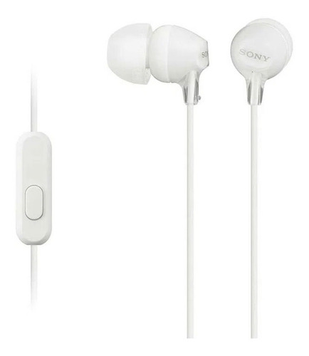 Audifonos Sony Mdr Ex15apb In Ear Jack 3.5mm Blanco