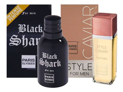 Kit Style Caviar E Black Shark - Paris Elysees