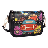 Bolsa Cruzada Nicole Lee Butter-flower Con Solapa Fw23