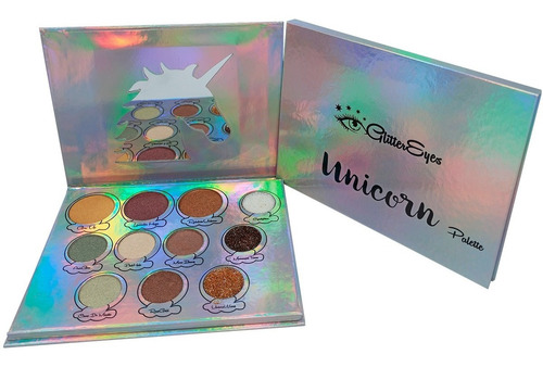 Unicorne Glittereyes X 11 Tonos