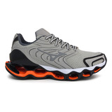 Tênis Mizuno Wave Prophecy 12 Color Cinza - Adulto 39 Br