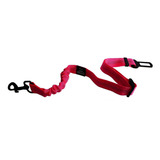 Matchi Adaptador De Cinturón De Seguridad Para Perros Correa Color Rosa-negro Mate