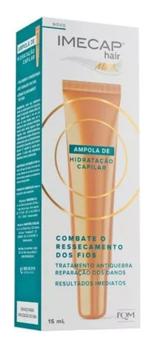 Imecap Hair Max Ampola De Hidratação Capilar 15ml