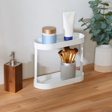 Honey-can-do Estante Organizador De Metal Para Baño Con 2 Ni