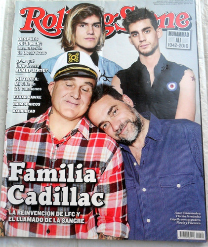 Rolling Stone 220 * Iorio Almafuerte * Pil Trafa * Cadillacs