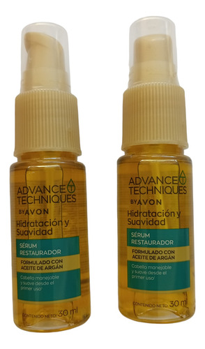 Avon Advance Techniques Hidratación Y Suavidad 30ml 2pz