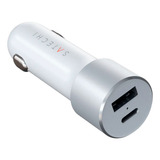 Cargador Para Auto Satechi  12v (usb-c Pd 72 W) Silver 