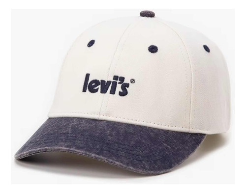 Levis Gorra Estilo Poster Logo Distressed Cap Mod D7825-0002