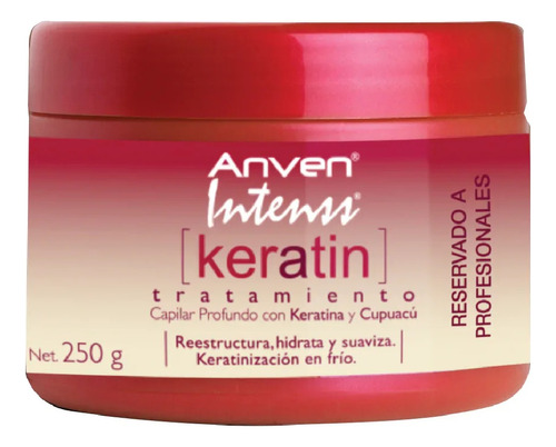 Anven Tratamiento Keratine 250 Gr (keratina)