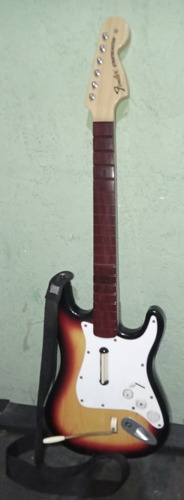 Guitarra Antiga P/ Video Game Fender Stratocaster + Correia 