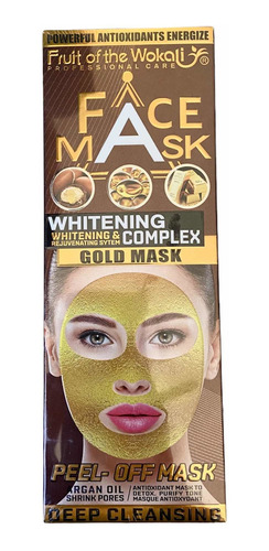Mascara Mascarilla Facial Oro 24 K Antiarrugas Hidratante