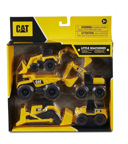 Mini Caterpillar Cat Maquinas Construccion Camiones Juguetes