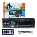 Auto Rádio Usb Cartão Aux Bluetooth Modelo 1784