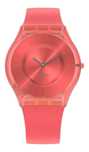 Reloj Swatch Ss08r100 Sweet Coral Ag Oficial 