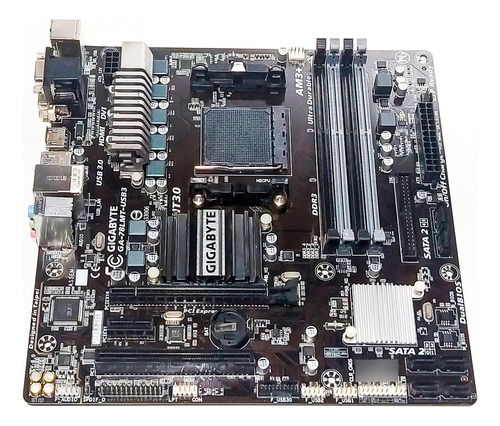 Placa Mãe Gigabyte Ga-78lmt-usb3 Ddr3 Defeito 